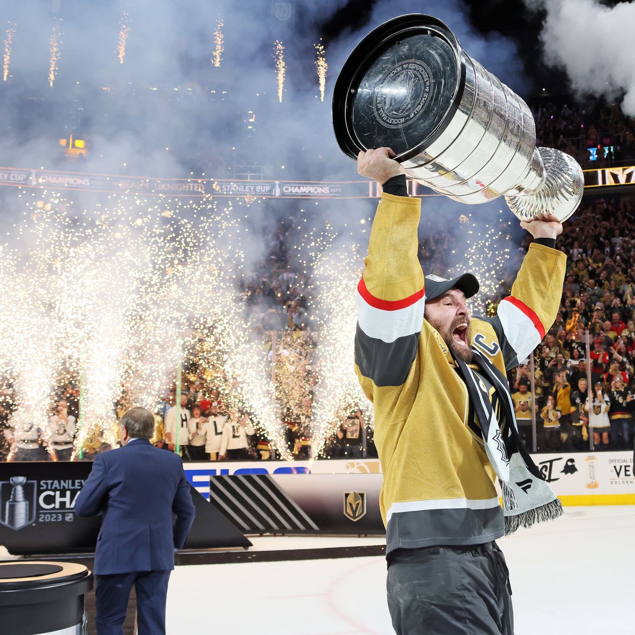 Vegas Golden Knights, Florida Panthers, Stanley Cup, Champions, Paul Maurice, Jonathan Marchessault, Nicolas Hague, Alec Martinez, Shea Theodore