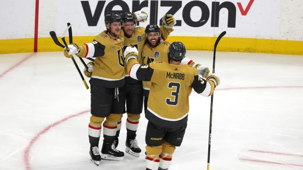 Vegas Golden Knights, Florida Panthers, Stanley Cup, Champions, Paul Maurice, Jonathan Marchessault, Nicolas Hague, Alec Martinez, Shea Theodore